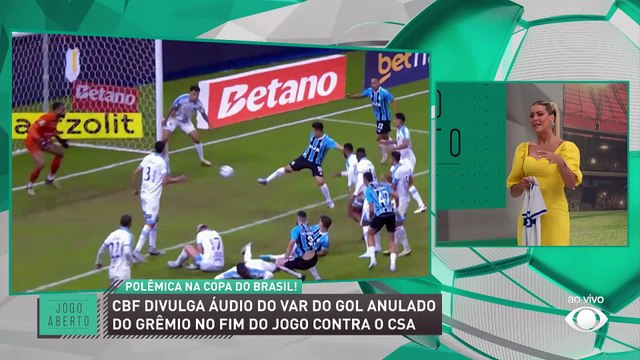 Grêmio é eliminado da Copa do Brasil após gol anulado; comentaristas opinam sobre lance