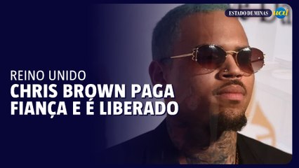 Chris Brown é liberado da prisão em Londres sob fiança