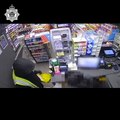 Knife-wielding robber screamed in cashier's face as he stole cash and energy drink from Telford garage