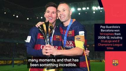 Messi one of the best sports stars ever - Iniesta