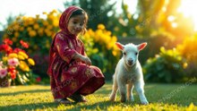 Zara's Eid of Sacrifice and Compassion|An Eid ul Azha Story for Kids about Love & Sacrifice|  The Little Lamb’s Gift|best. Bedtime story t kids
