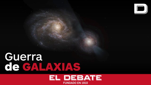 Astrónomos observan en el espacio profundo una «batalla» entre una pareja de galaxias