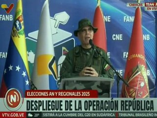 Vpdte. Sec. Padrino: Vemos un acto deliberado para proyectar a Venezuela como un Estado agresor