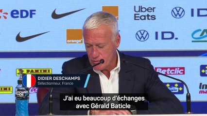 Deschamps justifie la convocation de Rayan Cherki