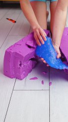 Realistic DIY Foot Soap! 👣🧼 #diy #hack