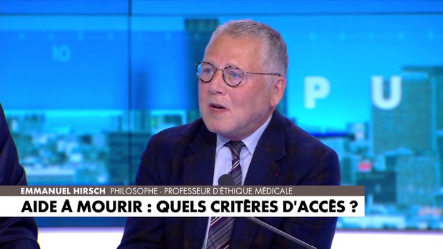 Emmanuel Hirsch déplore la priorité des parlementaires sur l'euthanasie