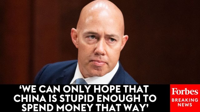 Brian Mast Counters Dems Who Say China Will Fill Some Programs Cancelled By The US: 'Didn't Save Lives'