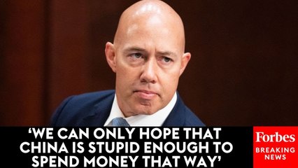 Brian Mast Counters Dems Who Say China Will Fill Some Programs Cancelled By The US: 'Didn't Save Lives'