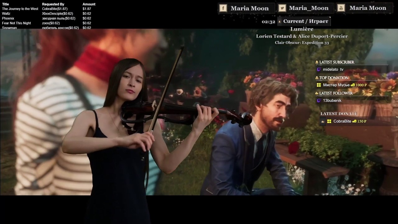 🎻✨ "Lumière" from Clair Obscur: Expedition 33 – Magical Violin Cover | Lorien Testard 🌟🎶