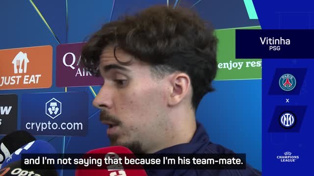 Vitinha backs Dembele for Ballon d'Or ahead of Champions League final