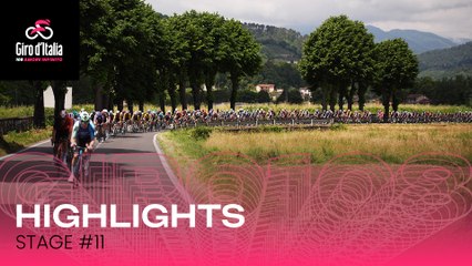 Giro d'Italia 2025 Stage 11 Highlights 🚴‍♂️