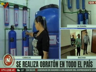 Caracas | Inaugurada planta potabilizadora de agua en Los Frailes de Catia