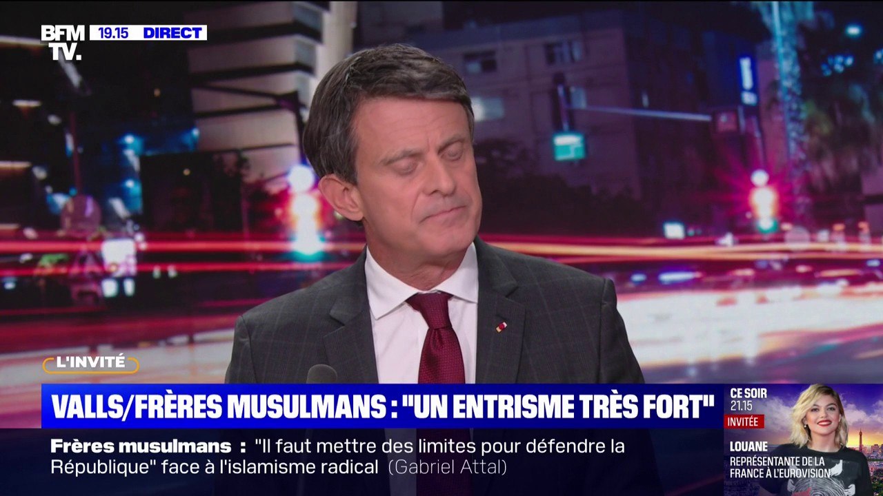 Manuel Valls, ministre des Outre-mer: "Il faut interdire et démanteler les Frères musulmans"