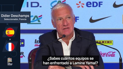Deschamps ya piensa en España: "Ningún equipo ha sabido parar a Lamine"