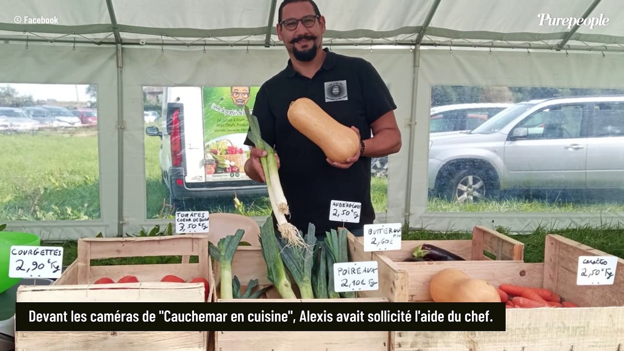 EXCLU 6 mois après Cauchemar en cuisine, Alexis obligé de mettre la clé sous la porte : "EDF m'a coupé le gaz du jour au lendemain"