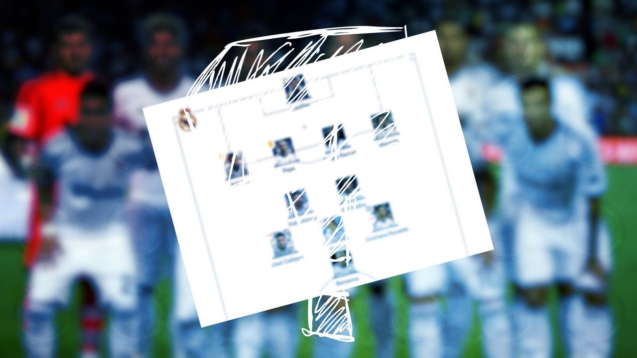 Die Real-Aufstellung beim Startelf-Debüt von Modric