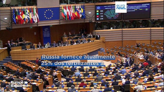 Parlamento Europeu aprova tarifas elevadas para fertilizantes russos e bielorrussos