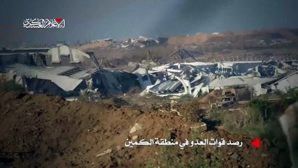 مشاهد لعمليات القسام ضد قوات الاحتلال