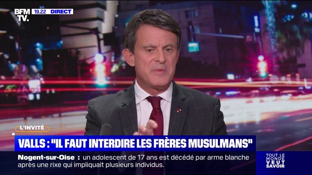 Interdire le voile aux mineures: pour Manuel Valls, ministre des Outre-mer, la question se pose