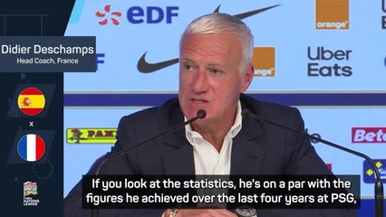 Deschamps defends captain Mbappe after trophyless season