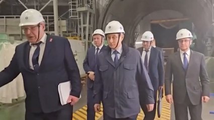 Putin makes shock unannounced visit to nuclear plant after retaking Kursk