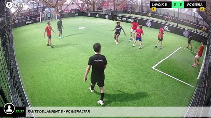 Faute de Laurent B - Fc Gibraltar