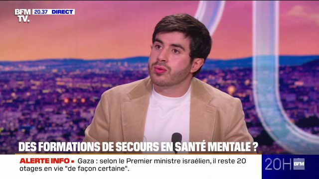 Une proposition de loi arrive la semaine prochaine à l'Assemblée nationale. Elle prévoit de développer les formations de premiers secours en santé mentale