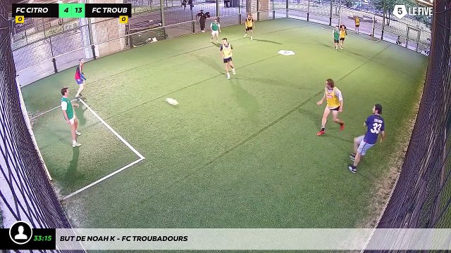 But de Noah K - Fc Troubadours