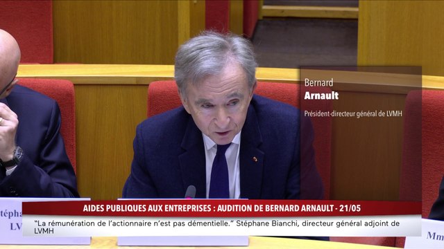 « Il est très mauvais pour l'Etat de se mêler de la gestion des entreprises privées » (B. Arnault)