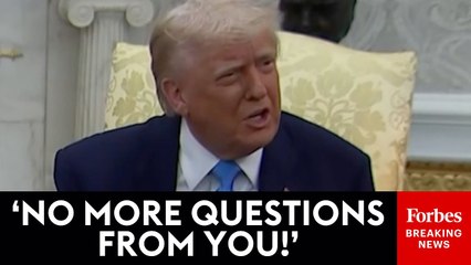 Trump Absolutely Flips Out On NBC Reporter Asking About Qatar Plane Trip