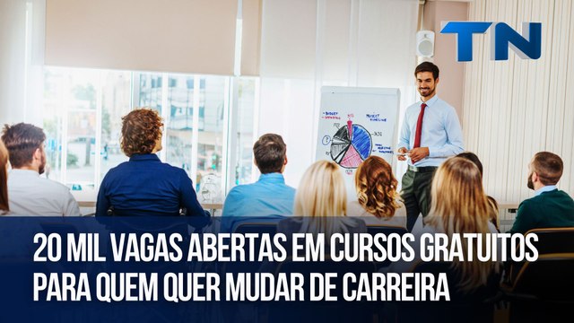 20 mil vagas abertas em cursos gratuitos para quem quer mudar de carreira