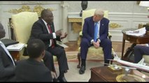 Agguato di Trump a Ramaphosa su 