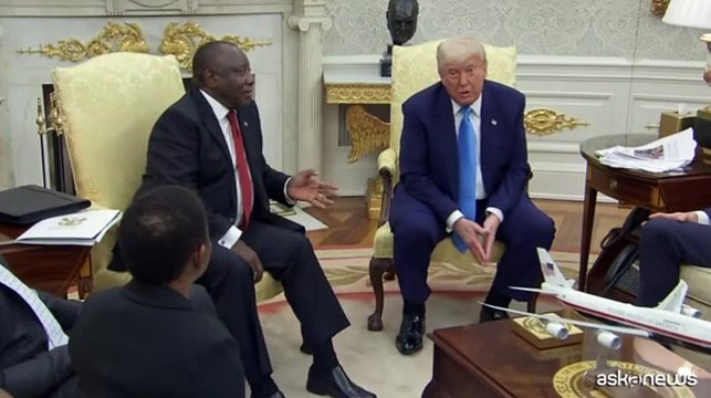 Agguato di Trump a Ramaphosa su genocidio bianco nello Studio Ovale