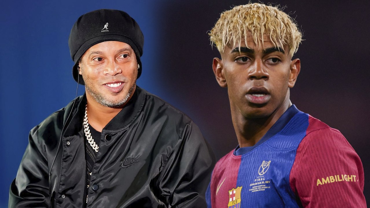 Ronaldinho le comparte a MARCA que el trono del Barcelona ahora es de Lamine Yamal