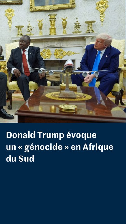 Echanges tendus entre Donald Trump et Cyril Ramaphosa, au sujet d’un prétendu « génocide » d’agriculteurs blancs sud-africains