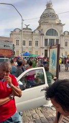 "Uma pessoa sem caráter", diz manifestante sobre Bruno Reis