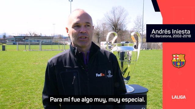 Iniesta: Messi está entre los mejores deportistas de la historia