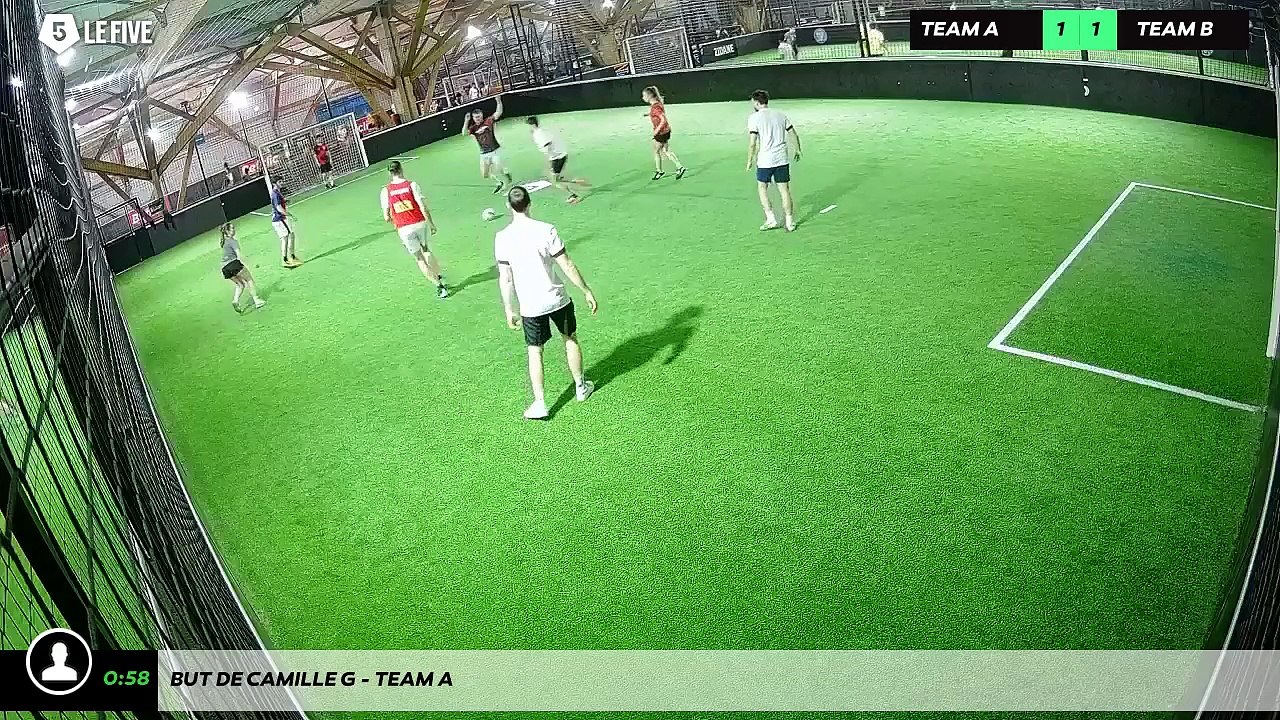 But de Camille G - Team A