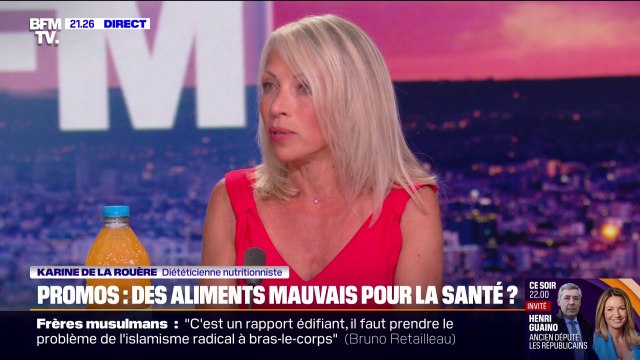 Alimentation: les produits en promotion sont ultratransformés , observe Karine de la Rouère, diététicienne et nutritionniste