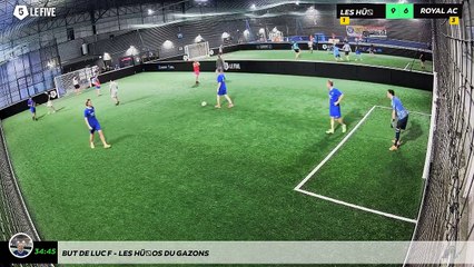 But de Luc F - Les Héros Du Gazons