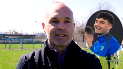 Iniesta quiere que Pedri gane el Balón de Oro