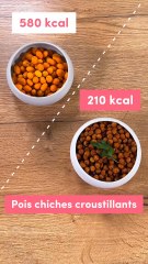 kcal cacahuetes enrobés & pois chiches apéro