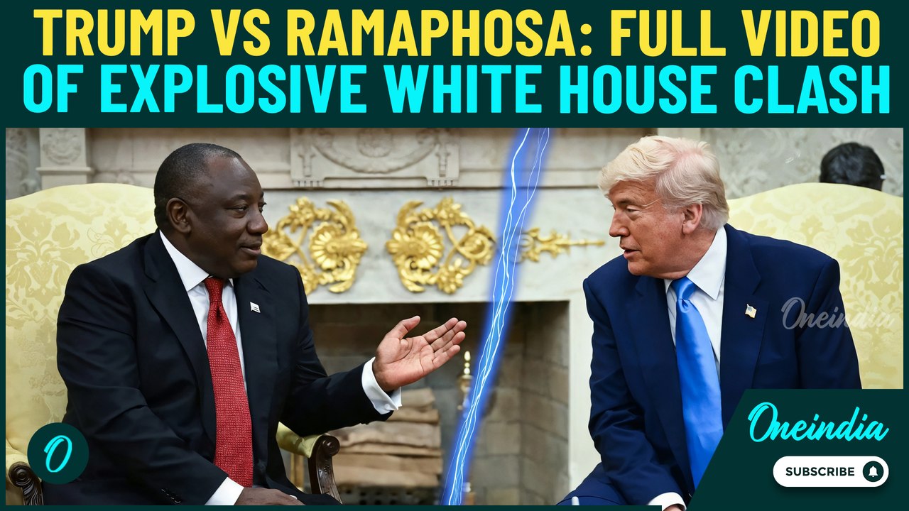 Trump–Ramaphosa Full Debate:Tense White House Clash Over White Farmer Killings, Shocking Video Proof