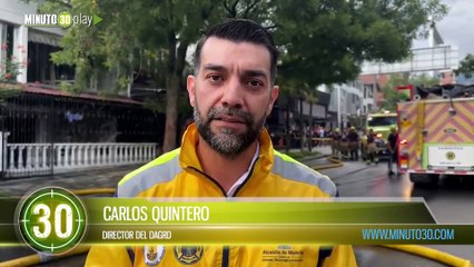 Incendio en la avenida 33 fue controlado sin lesionados