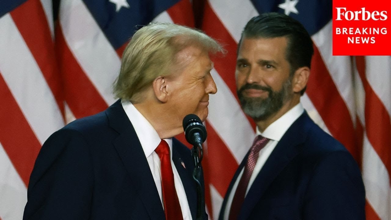 'Maybe One Day...': Donald Trump Jr. Asked If He Will Run For President