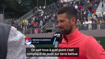 Genève - Djokovic soulagé après sa victoire à Genève : 