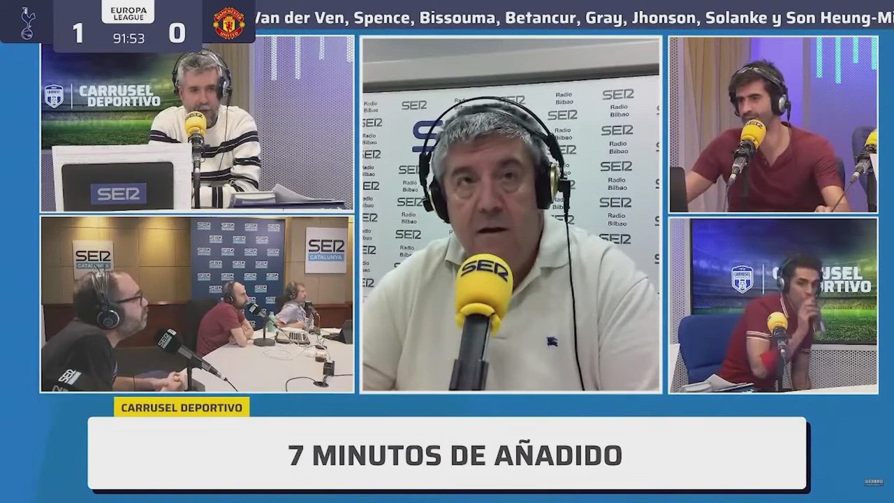 Tenso final Tottenham - Manchester United | Carrusel