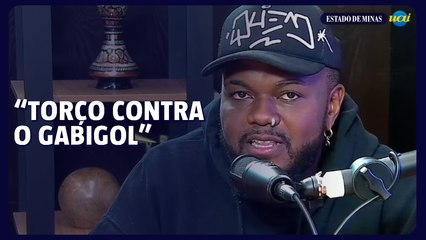 Djonga anuncia feat com Gabigol, do Cruzeiro, mas brinca: ‘Torço contra infinitamente’