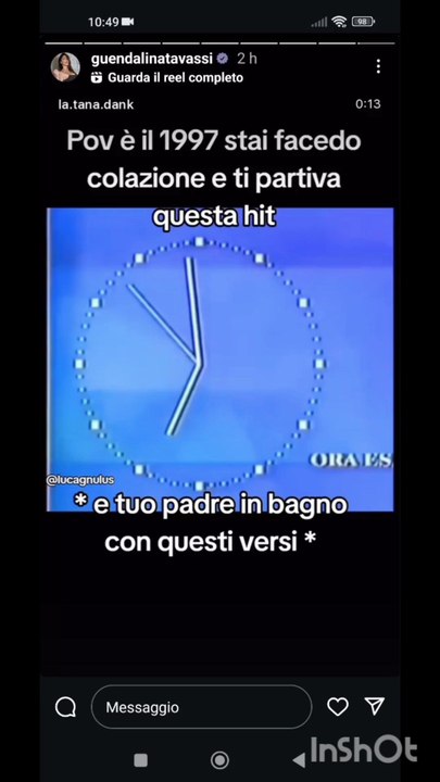 guendalinatavassi la sveglia nel 1997 le signore che parlano me casca tutto fitcheck cloe