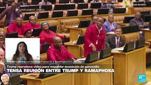 Informe desde Washington: incómoda reunión Trump-Ramaphosa por acusaciones de racismo
